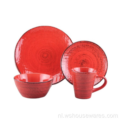 Fabriek goedkope koninklijke keramische servies sets